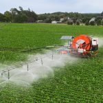 Autonomous hose reel irrigator RainRover